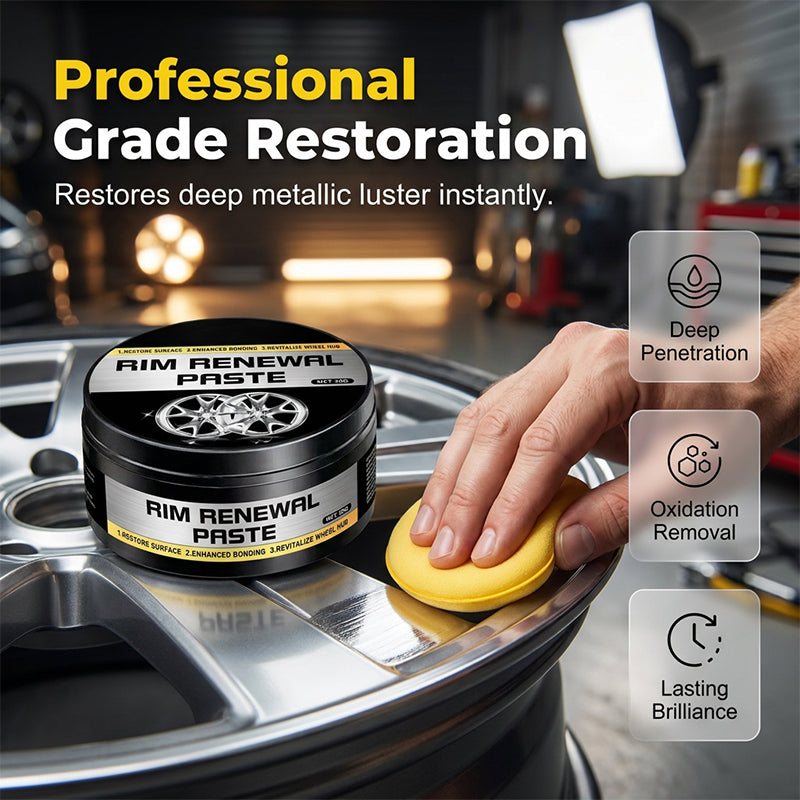 🔥Buy 1 Get 1 FREE |All-in-One Wheel Repair Paste – Restore Your Wheels Like New
