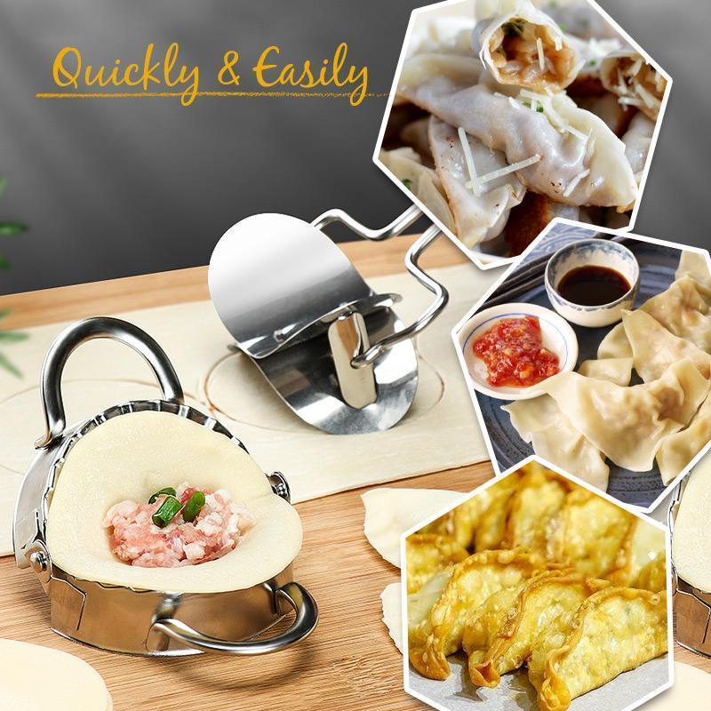🔥Buy 3 Get 2 Free🥟 Stainless Steel Dumpling Mold Non Stick Easy Clean Dumpling Maker For Fast And Perfect Homemade Dumplings