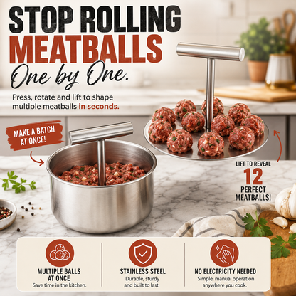 ✨Limited-time 50% off🥩 meatball making spoon, stainless steel meatball making tool