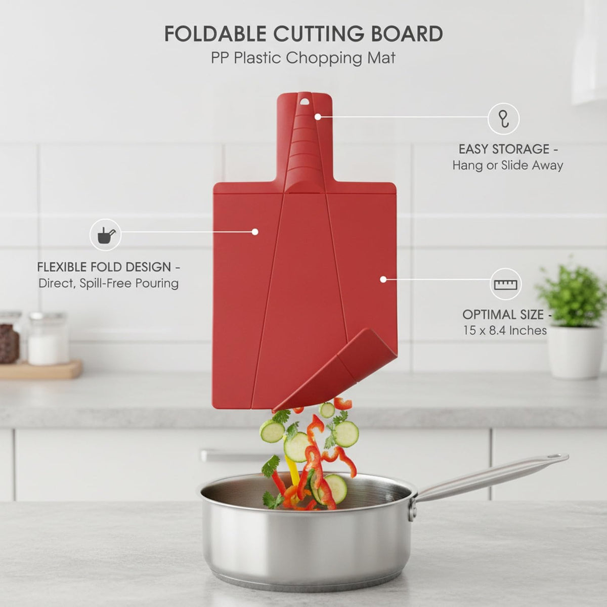 Cutting Boards Portable Foldable Chopping Board Food Grade