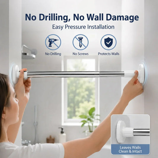 ✨Limited-time 50% off adjustable rod without drilling