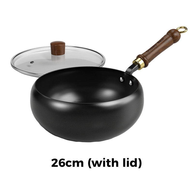 ⏳ Half price today! Professional-grade uncoated iron wok