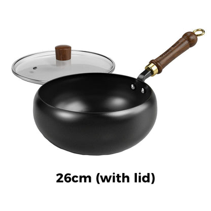 ⏳ Half price today! Professional-grade uncoated iron wok