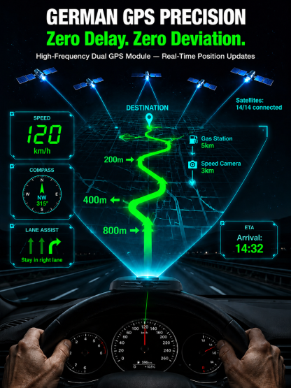 🚗 Half-price offer for the first 50 customers! 🔥 Smart in-car HUD integration!