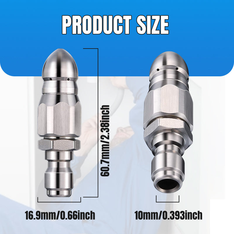 🔥 BUY 1 GET 1 FREE🔥Powerful Pipe Cleaning and Unclogging Nozzle