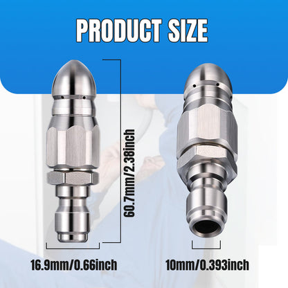 🔥 BUY 1 GET 1 FREE🔥Powerful Pipe Cleaning and Unclogging Nozzle