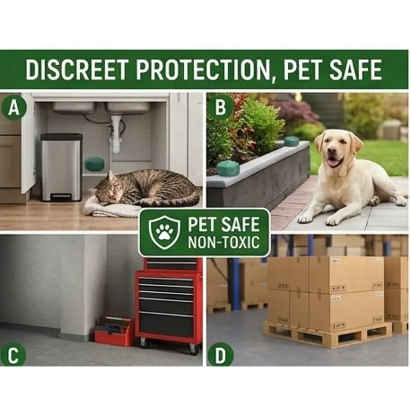 ✨Buy 1 Get 1 Free 🐀12 Pack Rat Repellent Balls With Peppermint Oil