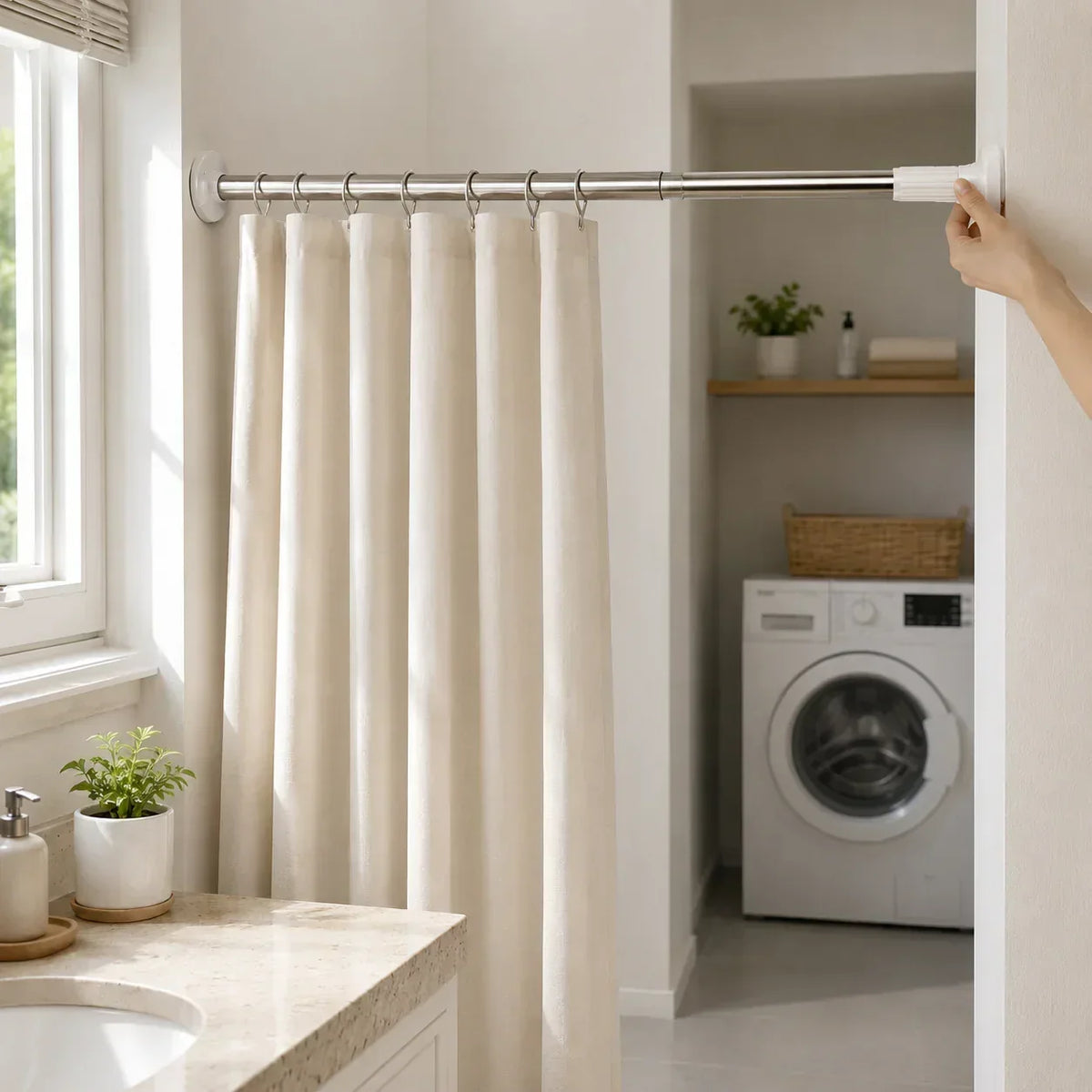 ✨Limited-time 50% off adjustable rod without drilling