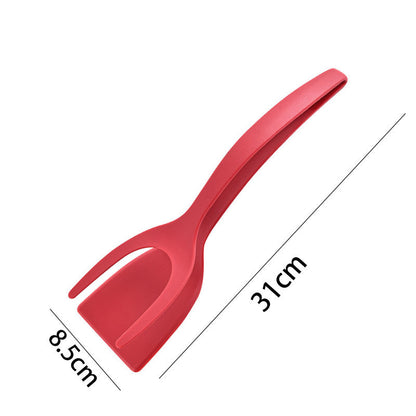 🍳🎁 Buy 1 Get 1 Free – Food-Grade Silicone Spatula Tongs 💚