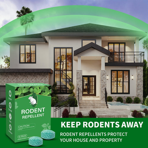 ✨Buy 1 Get 1 Free 🐀12 Pack Rat Repellent Balls With Peppermint Oil