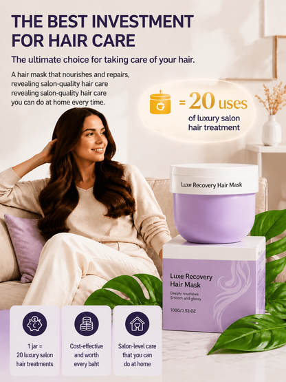 ✨Deep Repair Hair Mask For Dry Damaged Hair And A Softer Smoother Finish