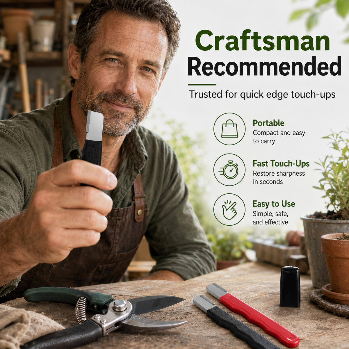 🔥 Buy 1 Get 1 Free🔪 Professional Kitchen Knife Sharpener – Easy Fast And Precise Blade Sharpening Tool For Home Cooking