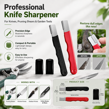 🔥 Buy 1 Get 1 Free🔪 Professional Kitchen Knife Sharpener – Easy Fast And Precise Blade Sharpening Tool For Home Cooking