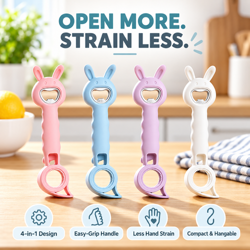 🍺Buy 1 Get 1 Free⚡4-in-1 Beer Bottle Opener – Easy Grip, Easy Open