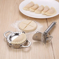 Stainless steel handle + Stainless steel dumpling maker