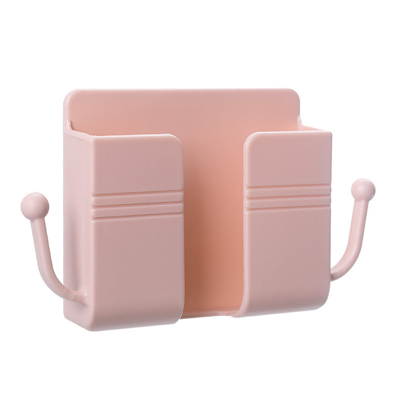 🔥Buy 1 Get 1 Free🔥Wall Mounted Phone Holder And Bedside Storage Organizer With Charging Stand