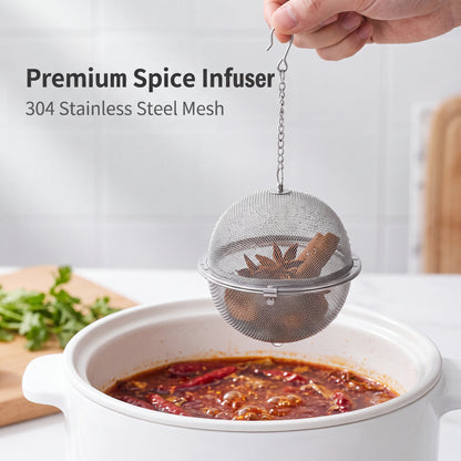 🍲Buy 1 Get 1 Free✨304 Stainless Steel Spice Infuser – Easy Soup And Cooking Seasoning Tool