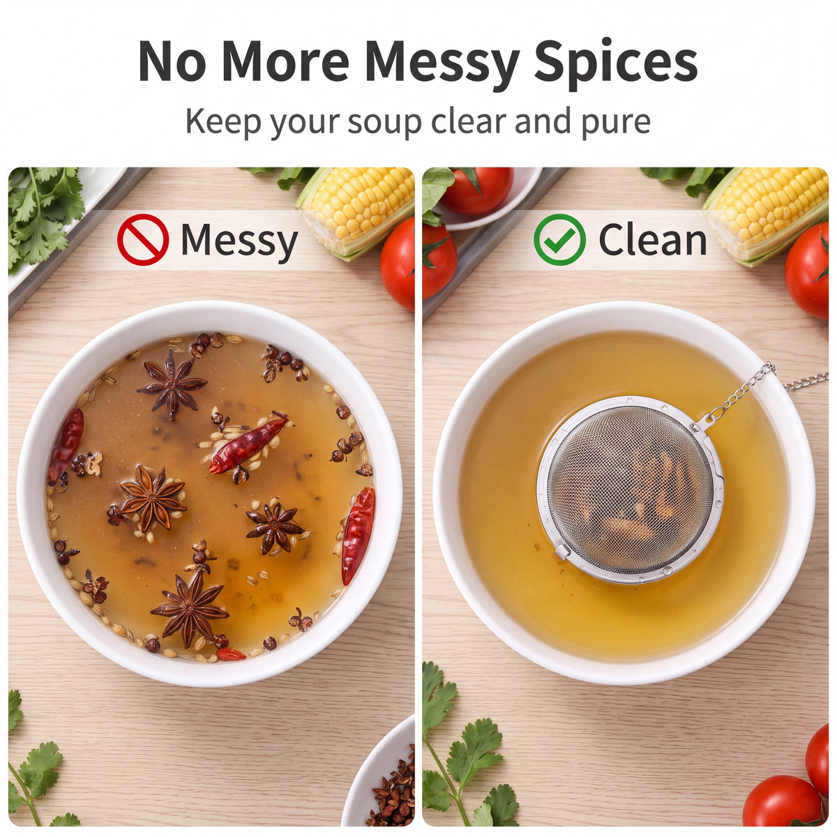 🍲Buy 1 Get 1 Free✨304 Stainless Steel Spice Infuser – Easy Soup And Cooking Seasoning Tool