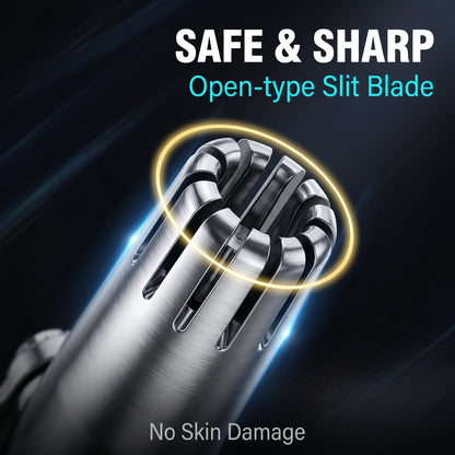 🔥Buy 1 Get 1 Free💫Stainless Steel Nose Hair Trimmer No Batteries Safe And Painless