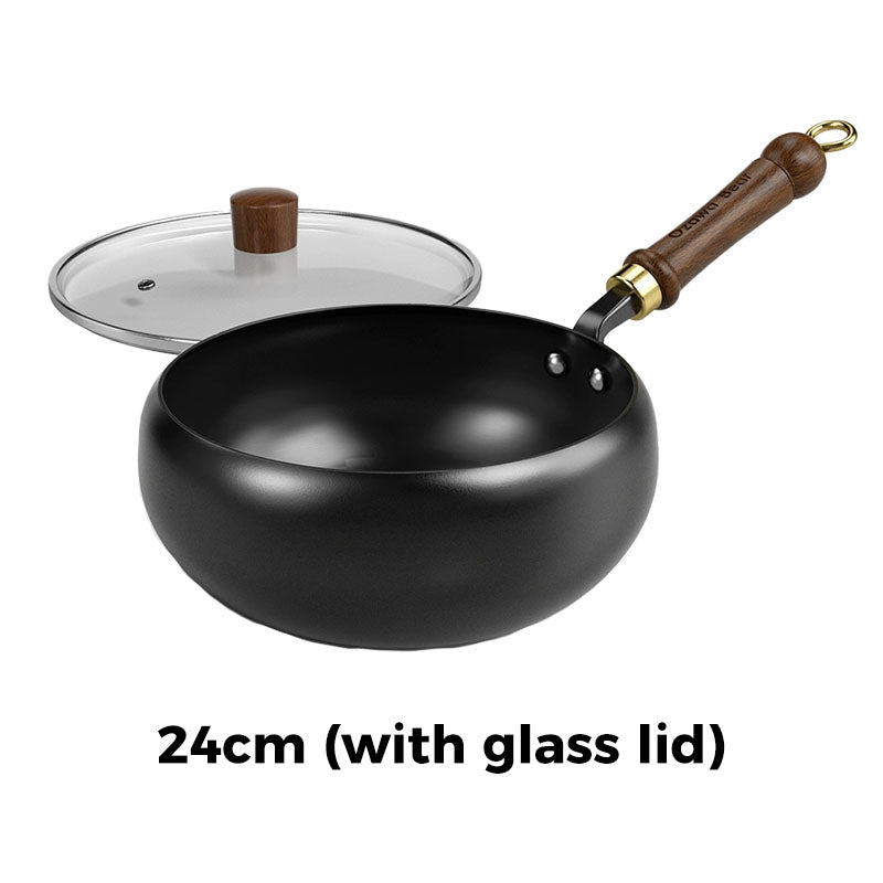 ⏳ Half price today! Professional-grade uncoated iron wok