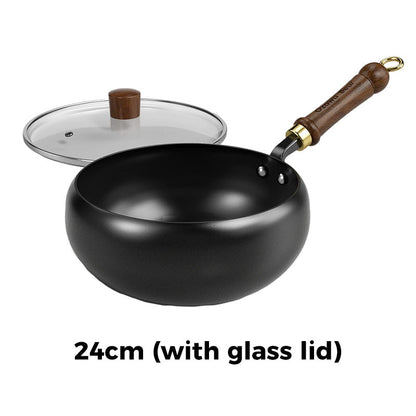 ⏳ Half price today! Professional-grade uncoated iron wok