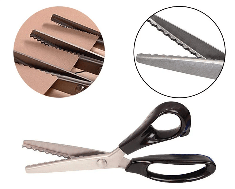 🥳 Limited-Time Offer: Buy 1 Get 1 Free ✂️🧵 Serrated sewing scissors