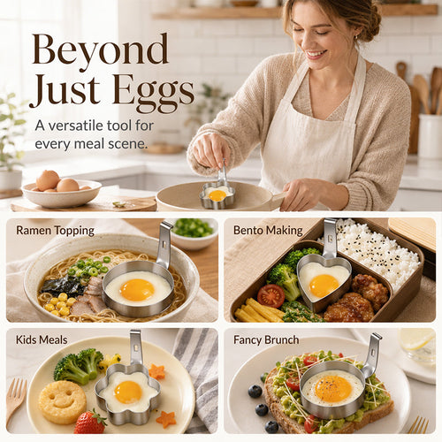 🔥Limited-time offer-Stainless Steel Egg Ring Mold
