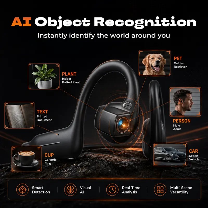 📢Free Shipping🎧 E12 Smart Bone Conduction Headphones