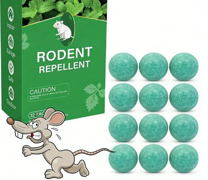 ✨Buy 1 Get 1 Free 🐀12 Pack Rat Repellent Balls With Peppermint Oil