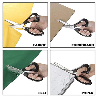 🥳 Limited-Time Offer: Buy 1 Get 1 Free ✂️🧵 Serrated sewing scissors