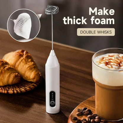 🔥Limited-time 50% off! Press Once For Thick Creamy Café Style Milk Foam In Seconds