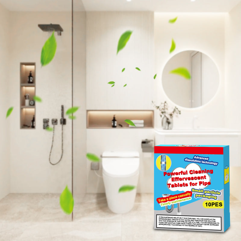 ✨Powerful Drain Cleaning Tablets That Dissolve Hair, Grease & Tough Clogs Fast