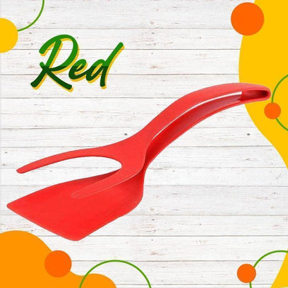 🍳🎁 Buy 1 Get 1 Free – Food-Grade Silicone Spatula Tongs 💚