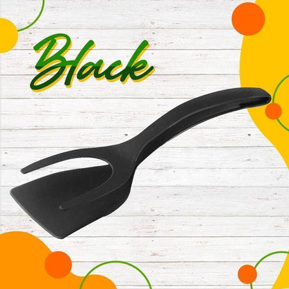 🍳🎁 Buy 1 Get 1 Free – Food-Grade Silicone Spatula Tongs 💚