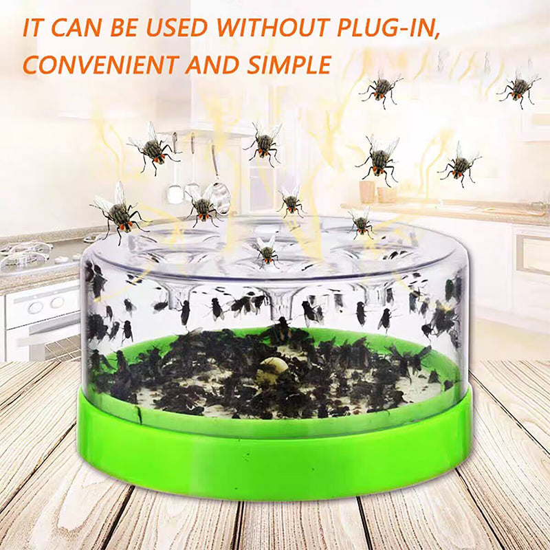 🦟Reusable Fly Trap – No Electricity, No Chemicals, Safe For Kids & Pets