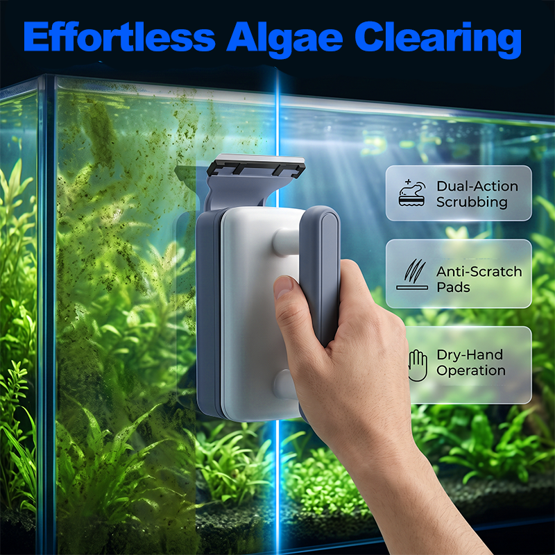 ⏳Time-Limited Special⏰Magnetic Aquarium Glass Cleaner Tool