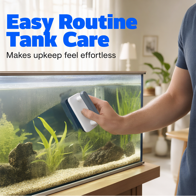⏳Time-Limited Special⏰Magnetic Aquarium Glass Cleaner Tool