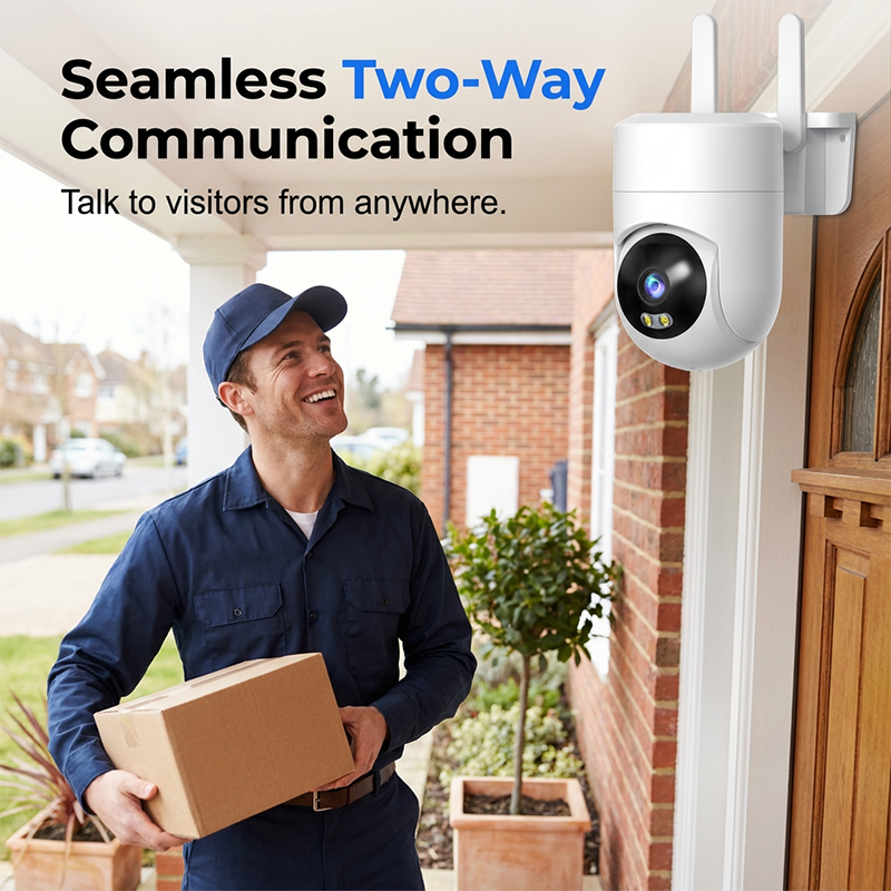 🔥Free shipping🎉Dual-Lens Human-Detect Security Camera