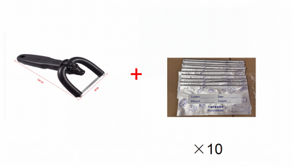 🥳 Buy 1 Get 1 Free 🥩🔪 Handheld Beef & Pork Fat Trimming Knife — Precisely Remove Surface Fat ✨