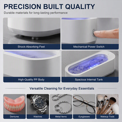 📢📢 50% OFF !! ⏰Multifunctional Ultrasonic Cleaner