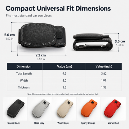 🕶️ 50% Off for a Limited Time 🚗 Car Sun Visor Sunglasses Clip